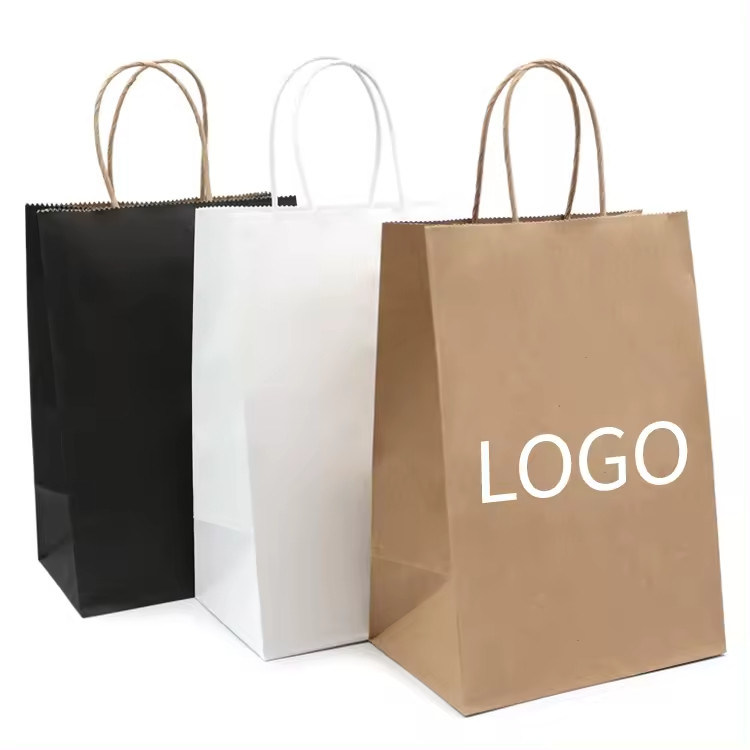 Saco de presente de compras com logotipo impresso e OEM / ODM aceito