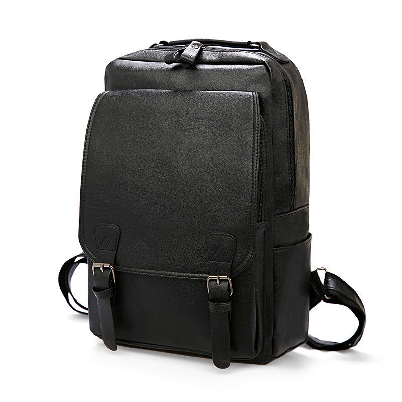 20-37 Litros Capacidade Mochila Softback para Saco de Negócios e Saco Escolar de Couro para Homens