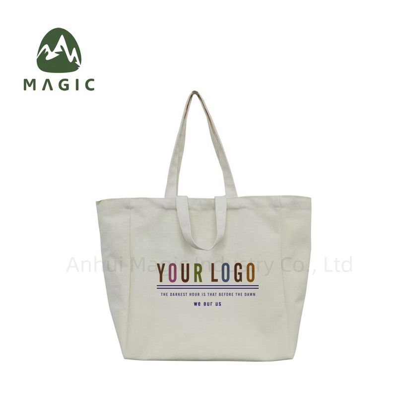 Logotipo personalizado Impresso em Tela Bolsas de algodão para mulheres da moda OEM / ODM aceito