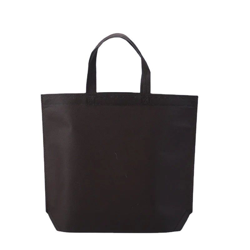 Fabricantes de bolsas de compras de uso reutilizáveis pretas não tecidas