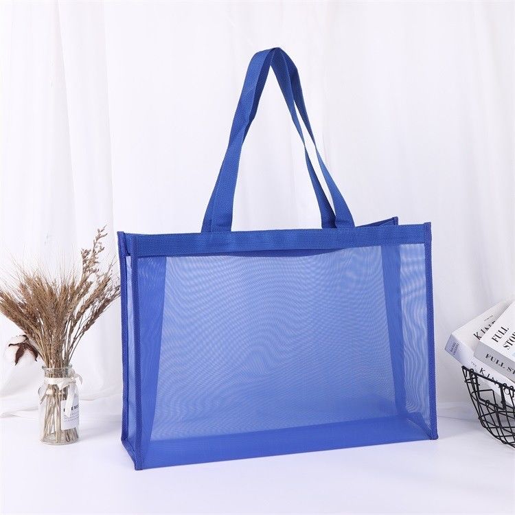 Saco de compras de grande capacidade com logotipo personalizado e personalizado