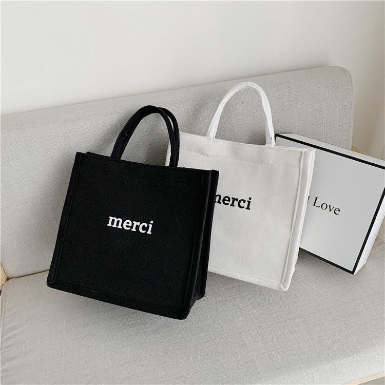 Saco de compras ecológico personalizado Saco de mensageiro de lona Saco de presente de algodão com grande capacidade