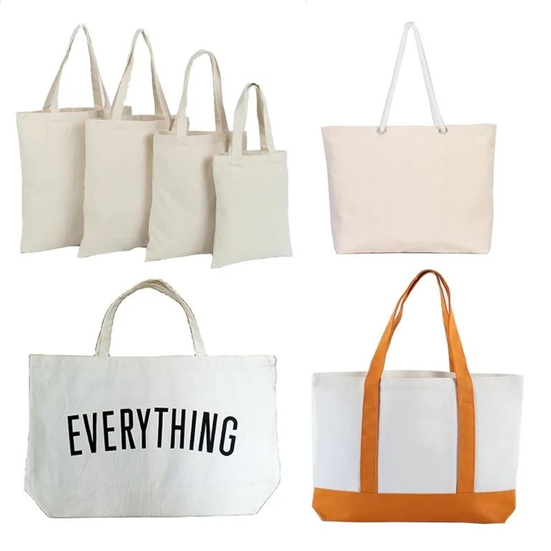 Saco Eco personalizado Sacos Eco padrão personalizados Reciclado Saco de algodão 100% colorido Tote de lona
