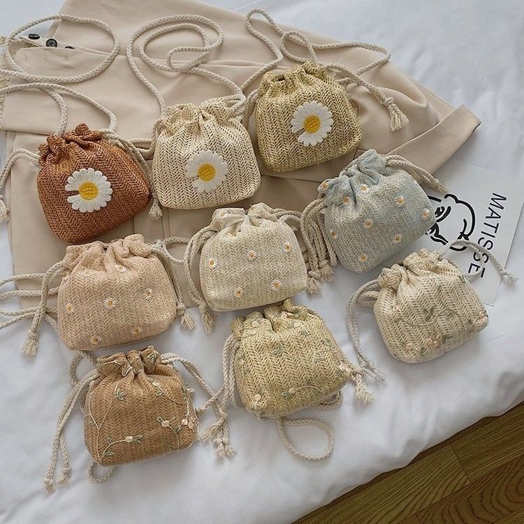 Vida diária da escola 2022 Bolsa de verão de férias de praia Bolsa de verão de crossbody para mulheres Tipo de padrão Outro