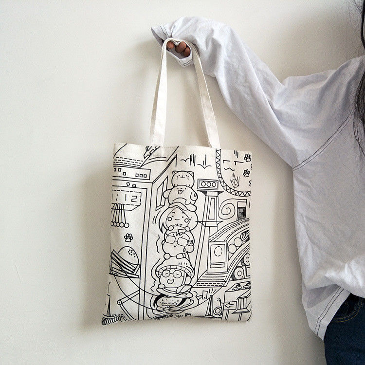 Impressão personalizada de papelão Bolsa de carta de papelão Bolsa de compras ecológica